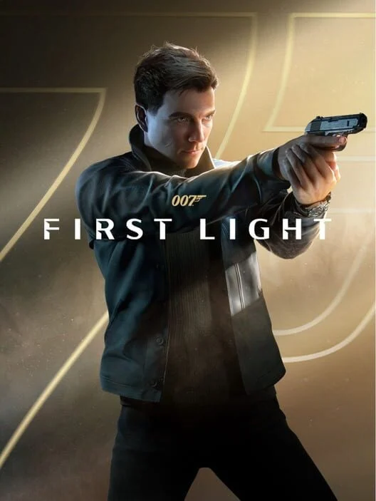 Cover art for 007 First Light.